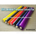 Transparent / Colored EVA Glass Interlayer Film